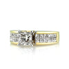 2.01ct Princess Cut Diamond Engagement Ring