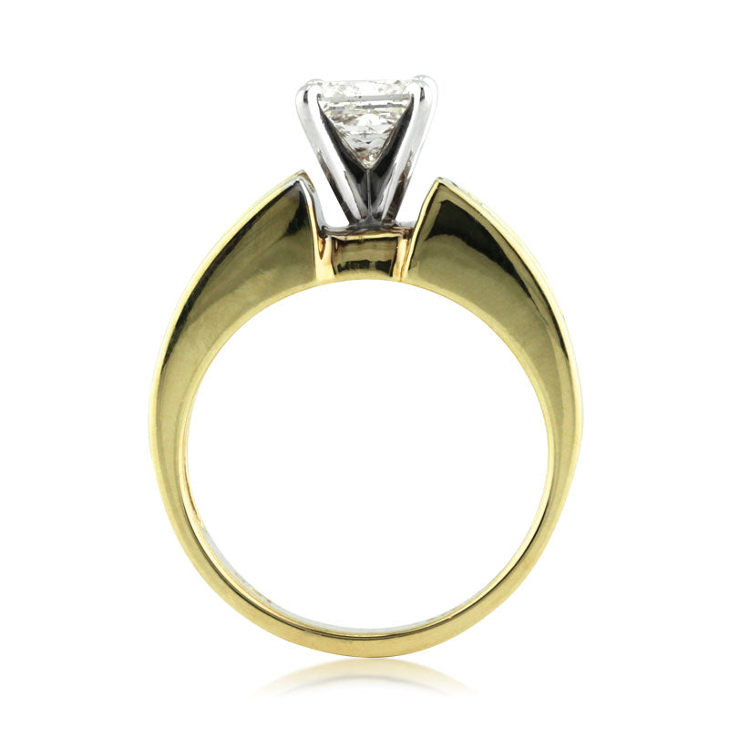 2.01ct Princess Cut Diamond Engagement Ring