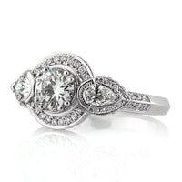 1.82ct Round Brilliant Cut Diamond Engagement Ring