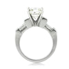 4.22ct Asscher Cut Diamond Engagement Ring