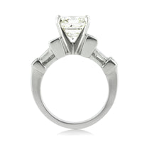 4.22ct Asscher Cut Diamond Engagement Ring