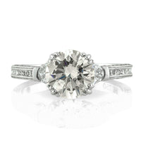 2.76ct Round Brilliant Cut Diamond Engagement Ring