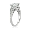 2.95ct Princess Cut Diamond Engagement Ring