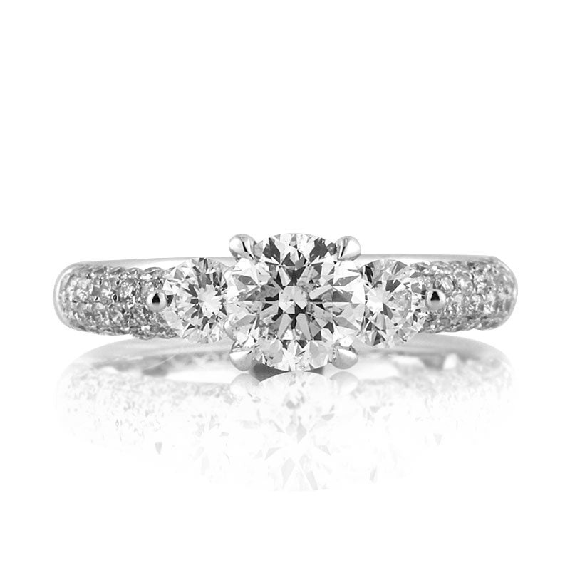 1.90ct Round Brilliant Cut Diamond Engagement Ring