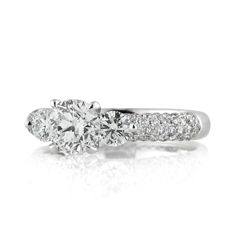 1.90ct Round Brilliant Cut Diamond Engagement Ring