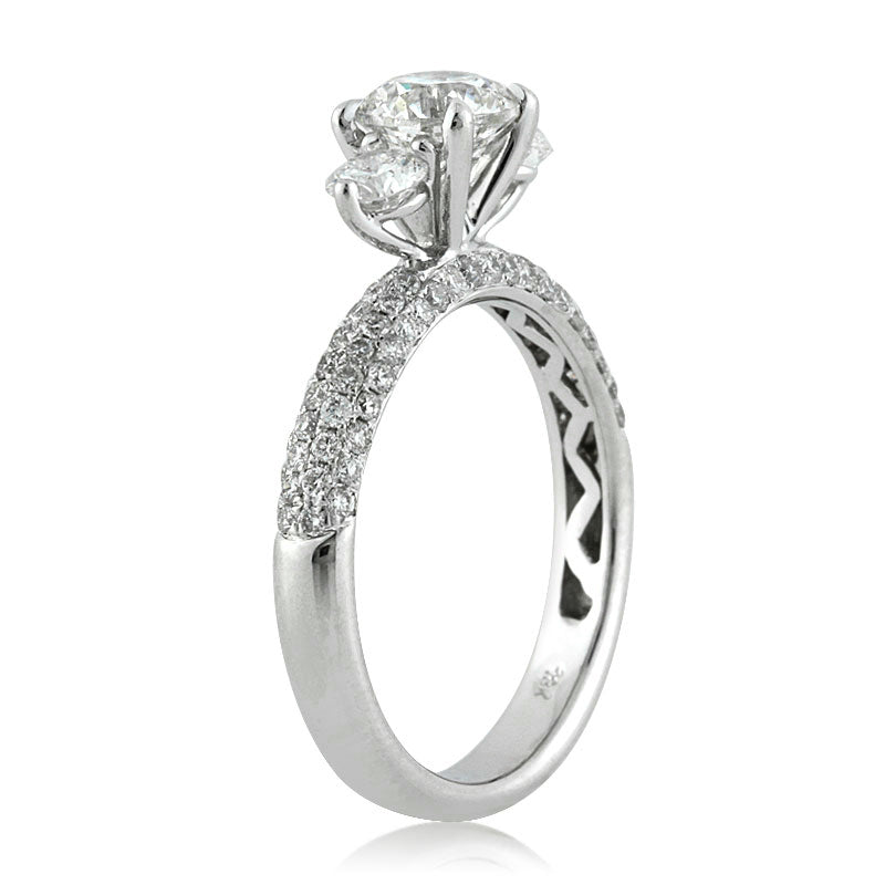 1.90ct Round Brilliant Cut Diamond Engagement Ring