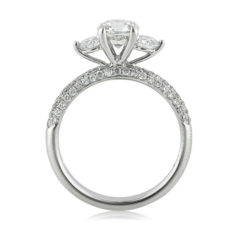 1.90ct Round Brilliant Cut Diamond Engagement Ring