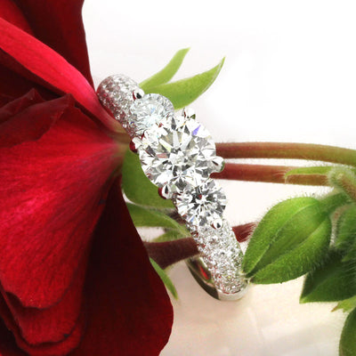 1.90ct Round Brilliant Cut Diamond Engagement Ring