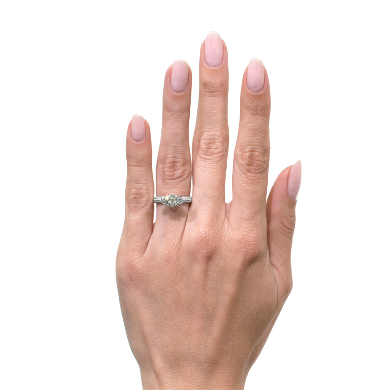 1.90ct Round Brilliant Cut Diamond Engagement Ring