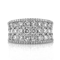 3.50ct Round Brilliant Cut Diamond Right-Hand Ring