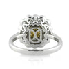 1.32ct Fancy Intense Yellow Radiant Cut Diamond Engagement Ring