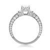 3.15ct Radiant Cut Diamond Engagement Wedding Set