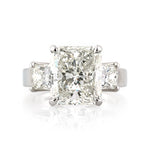 7.79ct Radiant Cut Diamond Engagement Ring