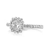 1.35ct Cushion Cut Diamond Engagement Ring