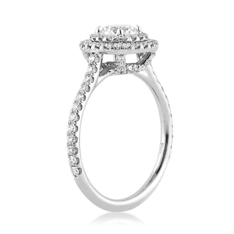 1.47ct Round Brilliant Cut Diamond Engagement Ring
