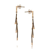 1.50ct Round Brilliant Cut Diamond Waterfall Earrings