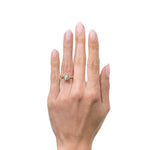 2.94ct Old European Cut Diamond Engagement Ring