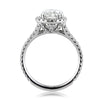 4.96ct Oval Cut Diamond Engagement Ring