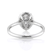 1.53ct Pear Shaped Diamond Engagement Ring