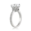 3.63ct Cushion Cut Diamond Engagement Ring