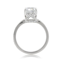 3.63ct Cushion Cut Diamond Engagement Ring
