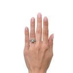 3.63ct Cushion Cut Diamond Engagement Ring