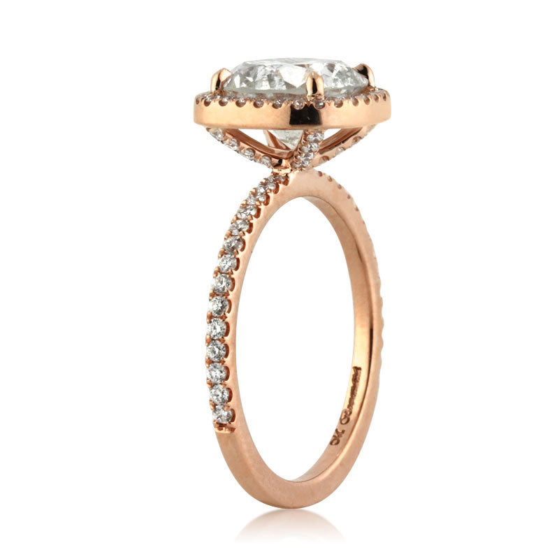 2.84ct Round Brilliant Cut Diamond Engagement Wedding Set