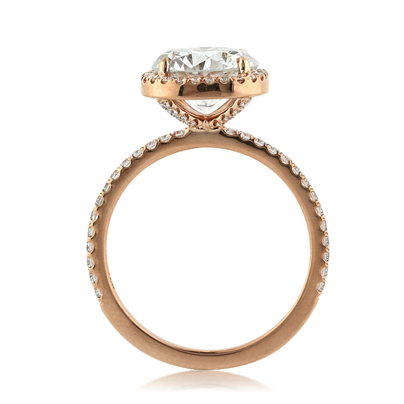 2.84ct Round Brilliant Cut Diamond Engagement Wedding Set