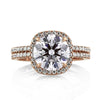 2.84ct Round Brilliant Cut Diamond Engagement Wedding Set