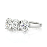 2.12ct Oval Cut Diamond Engagement Ring