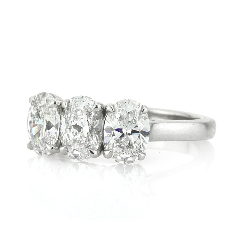 2.12ct Oval Cut Diamond Engagement Ring