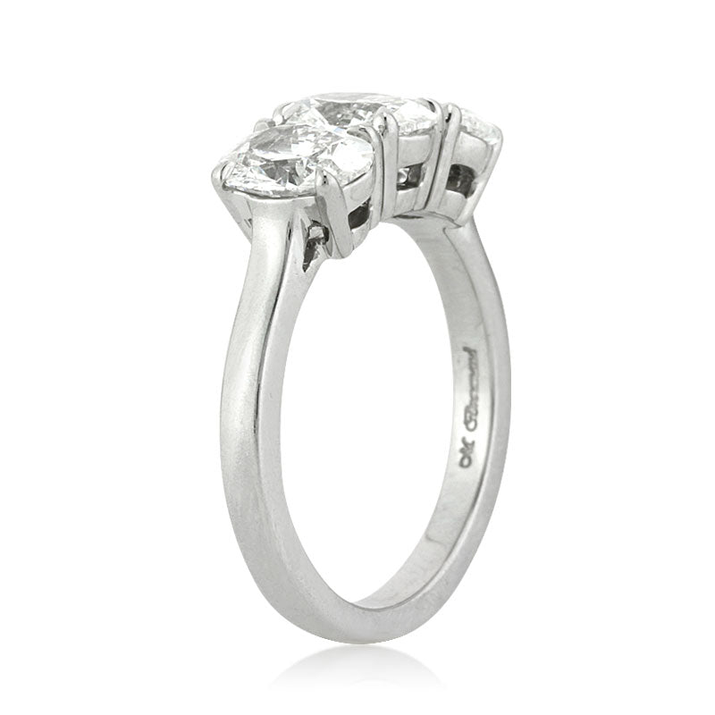 2.12ct Oval Cut Diamond Engagement Ring