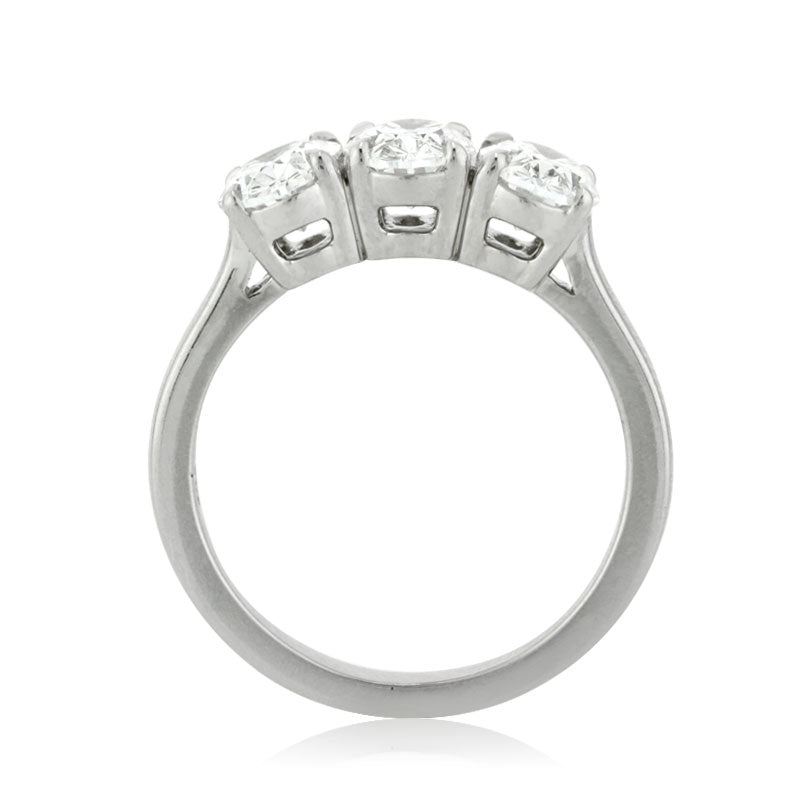 2.12ct Oval Cut Diamond Engagement Ring