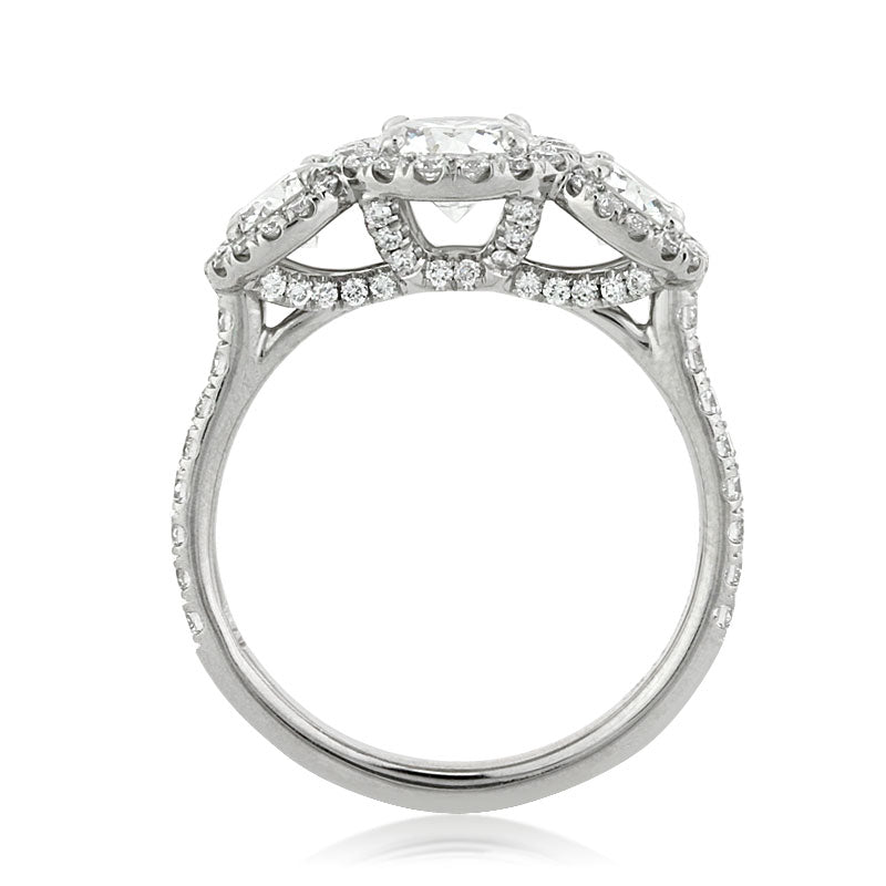 2.07ct Round Brilliant Cut Diamond Engagement Ring