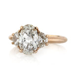 2.62ct Oval Cut Diamond Engagement Ring