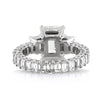 7.14ct Emerald Cut Diamond Engagement Ring