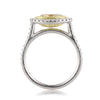 1.59ct Fancy Light Yellow Marquise Cut Diamond Engagement Ring