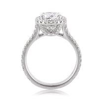 3.01ct Oval Cut Diamond Engagement Ring