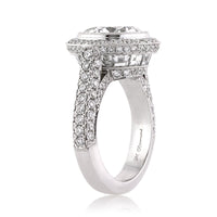 6.28ct Round Brilliant Cut Diamond Engagement Ring