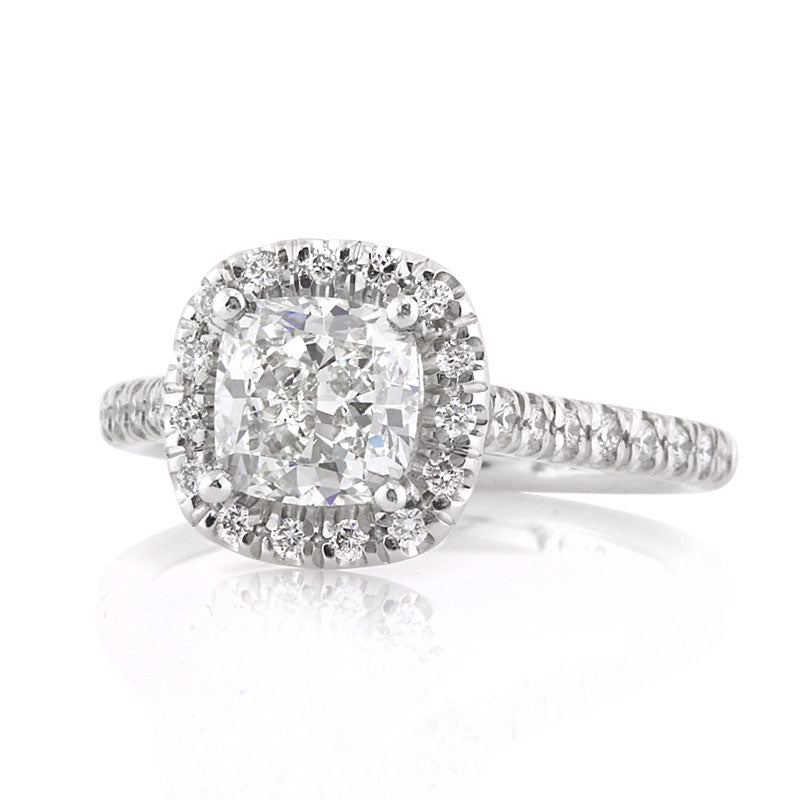 2.80ct Cushion Cut Diamond Engagement Ring