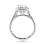 2.80ct Cushion Cut Diamond Engagement Ring