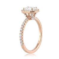 1.55ct Emerald Cut Diamond Engagement Ring