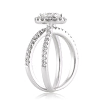 1.96ct Round Brilliant Cut Diamond Engagement Ring