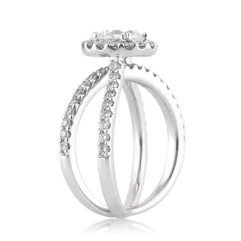 1.96ct Round Brilliant Cut Diamond Engagement Ring