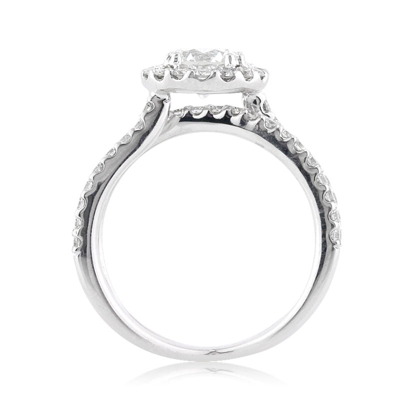1.96ct Round Brilliant Cut Diamond Engagement Ring