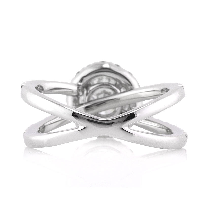 1.96ct Round Brilliant Cut Diamond Engagement Ring