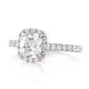 1.93ct Antique Cushion Brilliant Diamond Engagement Ring