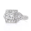 2.03ct Princess Cut Diamond Engagement Ring