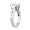 3.26ct Emerald Cut Diamond Engagement Ring