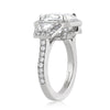 4.53ct Asscher Cut Diamond Engagement Ring
